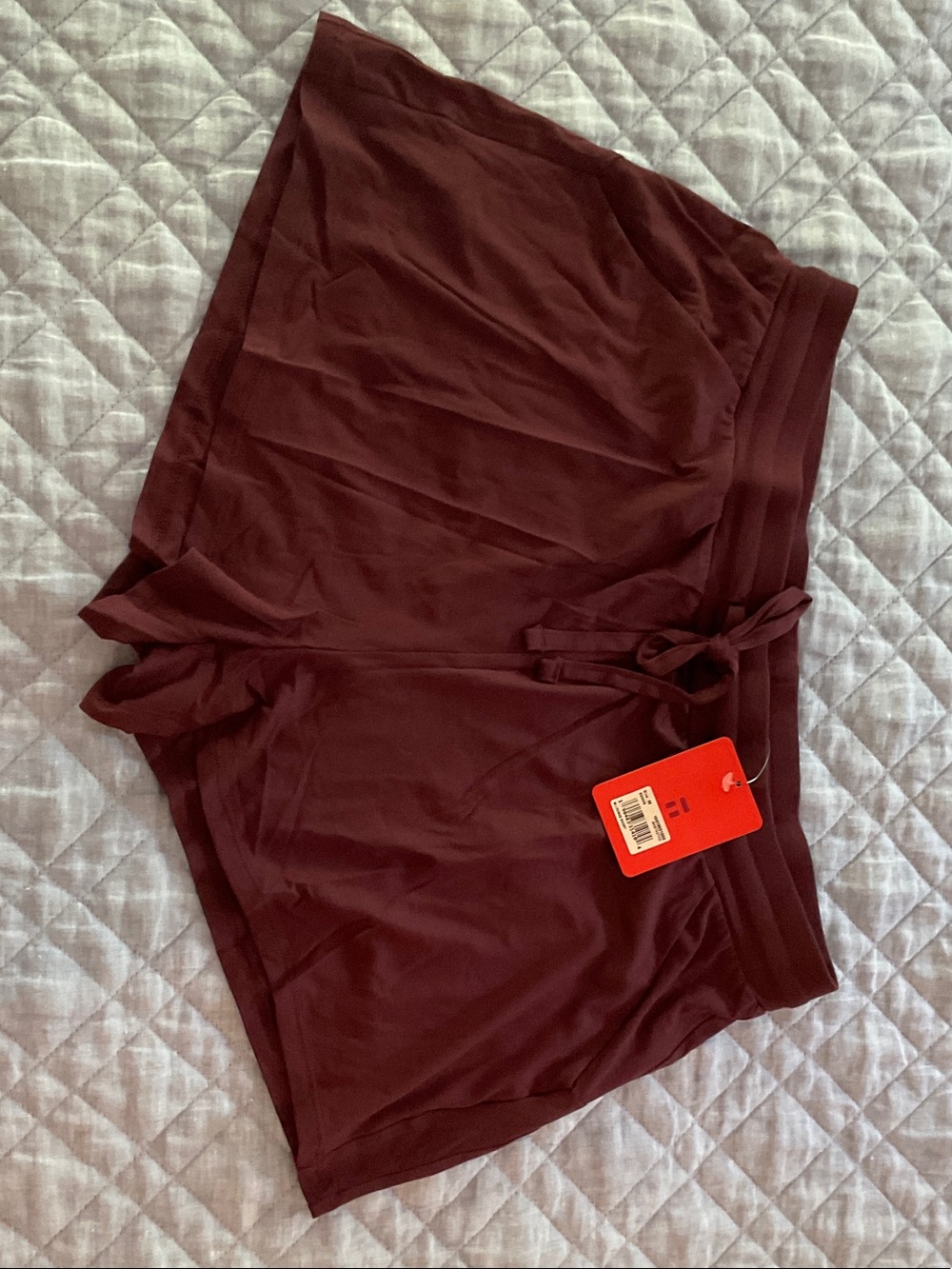 Tommy John Burgundy Lounge Shorts